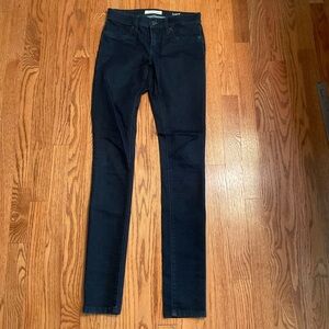 Henry & Belle Jeans, Super Skinny, Dark Blue Denim, 5-Pocket Style, Sz 27 x 32.5